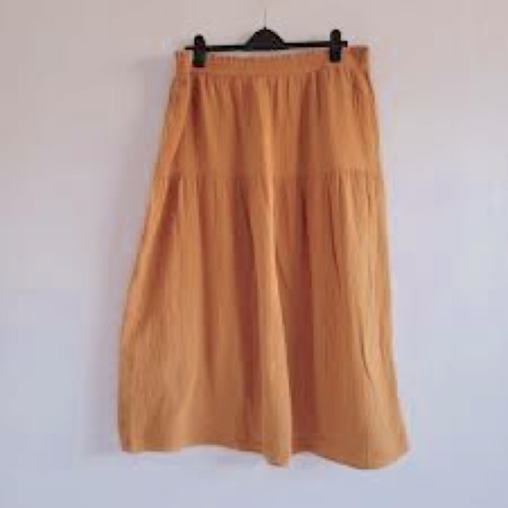 Universal Thread Mustard A-Line skirt